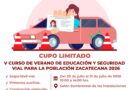 Invitan al V Curso de Verano de Educación y Seguridad Vial
