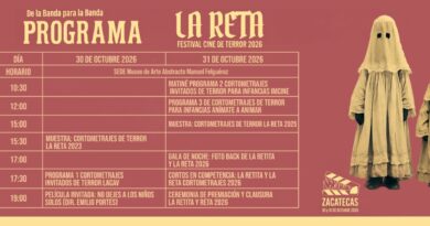 LA RETA llevará cine de terror gratuito al Museo de Arte Abstracto Manuel Felguérez
